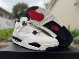 Authentic Air Jordan 4 retro  military black