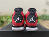 Authentic Air Jordan 4 Retro Toro Bravo Red