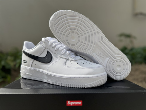 Authentic Nike x Supreme Air Force 1 Low SP White