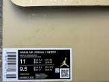 Authentic Air Jordan 4 Cozy Girl Brown