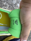 Authentic OFF-WHITE Jae Tips x Saucony ProGrid Triumph Yellow/Blue