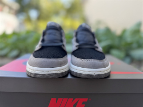 Authentic Travis Scott x Air Jordan 1 Low OG TS SP Brown/Grey