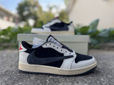 Authentic Travis Scott x Air Jordan 1 Low Black/Blue