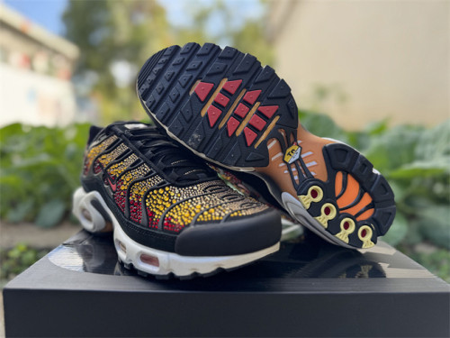 Authentic Nike Air Max Plus x Swarovski Black/Gold