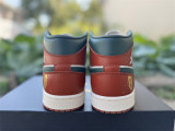 Authentic Air Jordan 1 White/Red