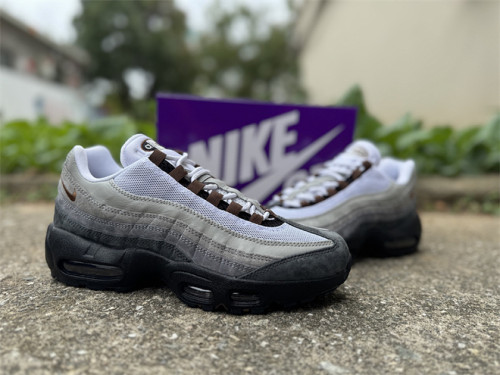 Authentic Nike Air Max 95 Big Bubble OG White/Grey