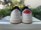 Authentic Travis Scott x Air Jordan 1 Low Black/Blue