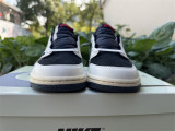 Authentic Travis Scott x Air Jordan 1 Low Black/Blue