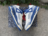 Authentic Jordan Spizike Low White/Blue