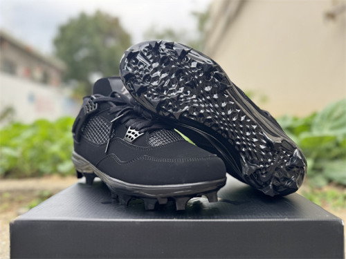 Authentic Air Jordan 4 retro black