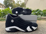 Authentic Air Jordan 14 “Bred” Black/White 2025