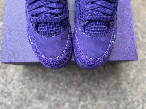Authentic Air Jordan 4 retro “canyon purple