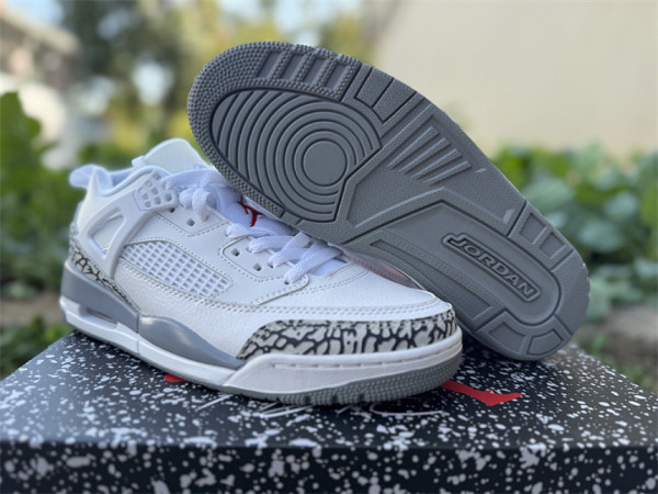 Authentic Jordan Spizike Low White