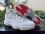 Authentic Air Jordan 11 Retro “285” White/Blue