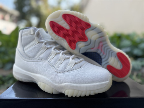 Authentic Air Jordan 11 Retro “285” White/Blue