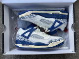 Authentic Jordan Spizike Low White/Blue