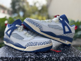 Authentic Jordan Spizike Low White/Blue