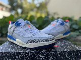 Authentic Jordan Spizike Low White/Blue