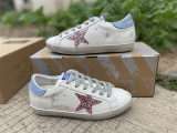 Authentic Golden Goose Super-Star Rise White