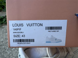 Authentic LV Trainer Sneaker Low Dark Blue