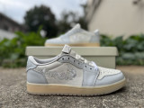Authentic Air Jordan 1 Retro Low OG White