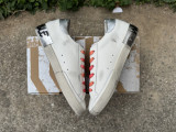 Authentic Golden Goose Super-Star White/Red