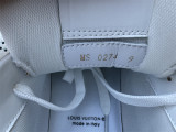 Authentic LV Trainer Sneaker Low Dark Blue