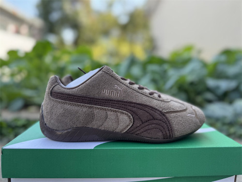 Authentic PUMA Speedcat Dark Grey/Brown