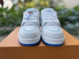 Authentic LV Trainer Sneaker Low Dark Blue