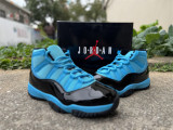 Authentic Air Jordan 11 “Concord” Sky Blue/Black