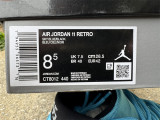 Authentic Air Jordan 11 “Concord” Sky Blue/Black