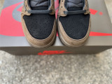Authentic Travis Scott x Air Jordan 1 Low OG TS SP Dark Brown