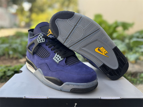 Authentic Air Jordan 4 Retro “Imperial Purple”