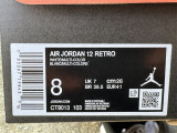 Authentic Air Jordan 12 Bucks White/Green