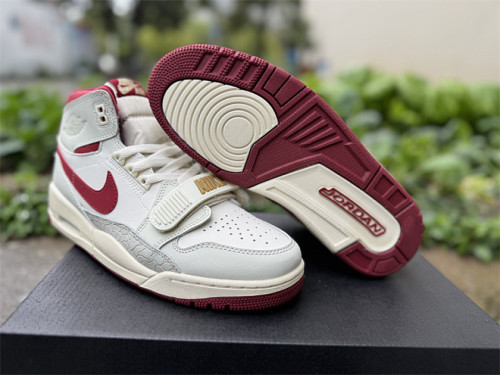 Authentic Jordan Legacy 312 Low Beige/Red