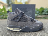 Authentic Air Jordan 4 Retro OG SP Grey