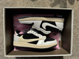 Authentic Travis Scott x Air Jordan 1 Low  Medium Olive