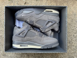 Authentic Air Jordan 4 Retro OG SP Grey