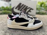 Authentic Travis Scott x Air Jordan 1 Low  Medium Olive
