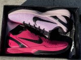 Authentic Nike Zoom Kobe 6 “Kay Yow” Pink/Black-White