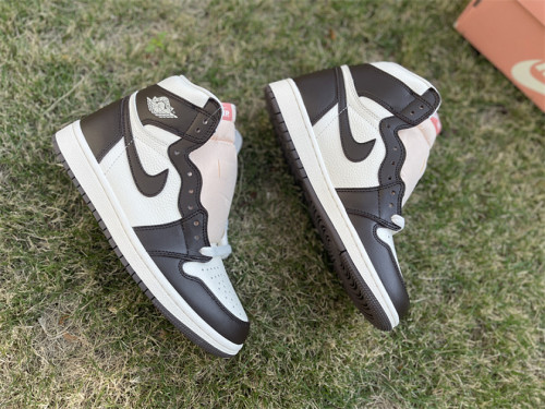 Authentic Air Jordan 1 High OGLight Madder Root Brown