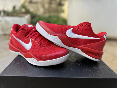 Authentic Nike Kobe 8 Protro  University Red