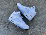 Authentic Air Jordan 5 White