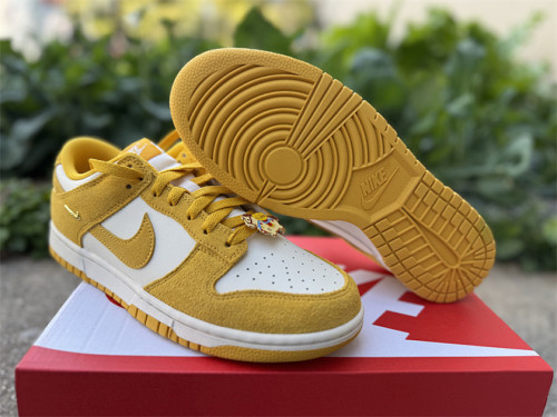 Authentic Nike Dunk Low Pack Yellow/White
