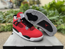 Authentic Air Jordan 4 Retro Red