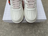 Authentic  Nike Air Force 1 '07  Valentine’s Day  White Pink