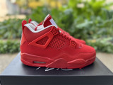Authentic Air Jordan 4 Retro Red