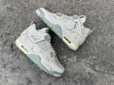 Authentic  Air Jordan 4 Somos Eternos White