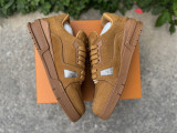 Authentic LV Trainer Sneaker Low Brown