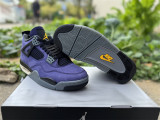 Authentic Air Jordan 4 Retro  Lakeshow